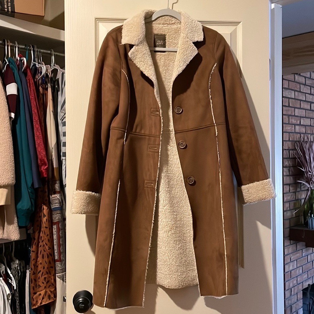 Soft, warm long coat